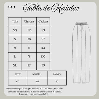 CAOTCHIC LINE PANTS