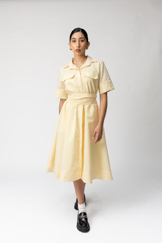 POPLIN DRESS