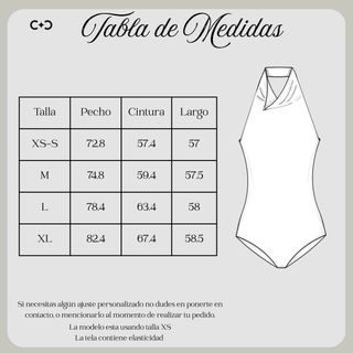 BODY HALTER DESBOCADO