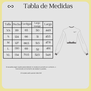 CROPPED CAOTCHIC SWEATSHIRT