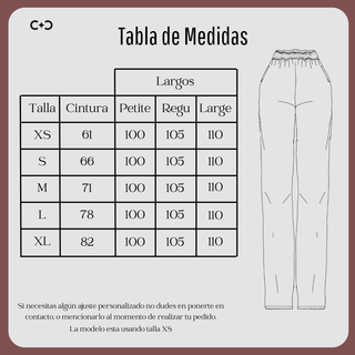 CAOTCHIC STRAIGHT PANTS