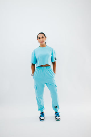  Ambiance - Pantalones tipo jogger suaves para mujer, S : Ropa,  Zapatos y Joyería